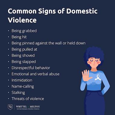 Common Signs of Domestic Violence