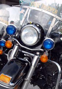 police motorcycle