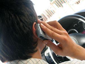 man talking on the cell phone