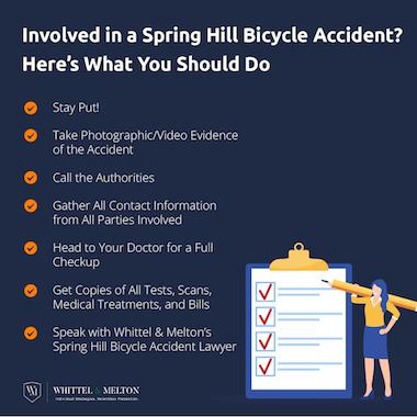 Involved In A Spring  Hill Bicycle Accident?