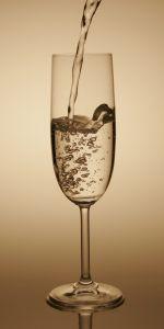 glass of wine